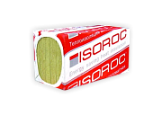 Утеплитель Изорок (1000 x 500 x 100 мм / 2 м2 / 0.2 м3 / 4 листа / плотн 60кг/м3) ISOROC